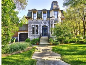 Lachine: The external heritage detail of this 15-room greystone was restored in an overhaul of the property in 2006.