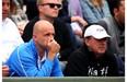 Ivan Ljubicic, coach of Milos Raonic of Thornhill, Ont., watches his men’s singles match against Marcel Granollers of Spain on day eight of the French Open at Roland Garros on June 1, 2014 in Paris, France.