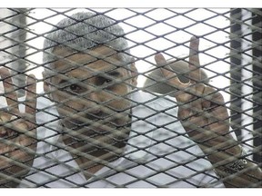 Mohamed Fahmy, the Cairo bureau chief for Al-Jazeera’s English network, was arrested with two colleagues — Australian Peter Greste and Egyptian Baher Mohamed — last December as they covered unrest sparked by the coup against Egypt’s elected Islamist government.