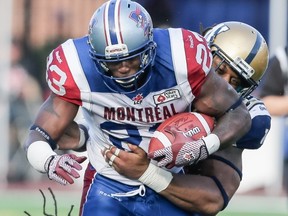 The Alouettes released veteran running-back Jerome Messam on Sunday.
Dario Ayala/The Gazette