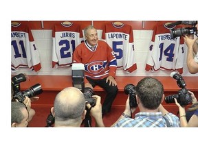 “It’s kind of a dream,” former Habs defenceman Guy Lapointe said. “I never thought that one day I would have my jersey retired. It’s pretty hard to describe what I feel.
