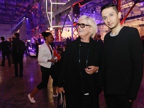 Designers Marie Saint Pierre and Rad Hourani at C2MTL.