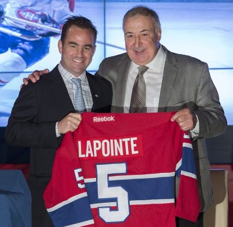 Canadiens to retire Guy Lapointe's No. 5 jersey during 2014-15
