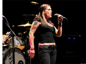 Musician Beth Hart performs at the sixth Annual MusiCares MAP Fund Benefit Concert at Club Nokia on May 7, 2010, in Los Angeles. Photo by Alberto E. Rodriguez/Getty Images