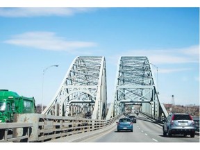 The Mercier Bridge and one of its access routes will be the biggest traffic trouble spots this weekend.