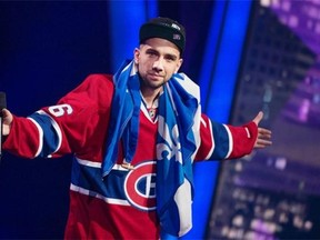 Montrealer Jay Baruchel opens the first Just for Laughs gala at Salle Wilfrid-Pelletier, Place des Arts in Montreal, on Thursday, July 25, 2013.