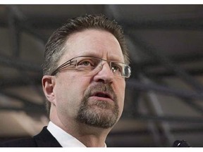 Chuck Strahl is pictured in Ottawa on February 3, 2011. THE CANADIAN PRESS/Adrian Wyld