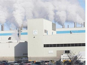 The official opening of the world’s first nanocrystalline cellulose plant in Windsor, east of Montreal Thursday January 26, 2012: An exterior view of the CelluForce plant.