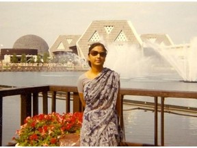 Sudha Khadkikar at Man and His World in 1972.