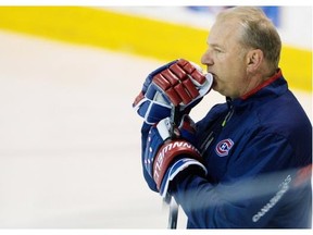 “We’re pleased with the way we played, but it’s still disappointing to know that we were two games away from the Stanley Cup final,” Canadiens coach Michel Therrien says.