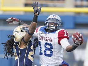 It seems the Toronto Argonauts won't be signing Jamel Richardson.
John Woods/Canadian Press