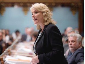 Quebec Public Security Minister Lise Thériault