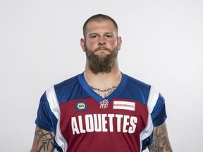 “I got a little mad, so I started working harder,” Alouettes rush-end prospect Gabriel Knapton says of National Football League snub.