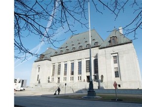 The Supreme Court of Canada is seen Friday April 25, 2014 in Ottawa.