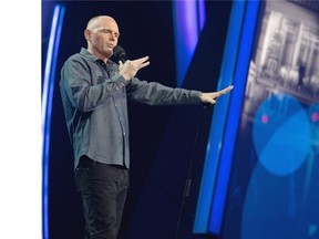 Bill Burr was the razor-sharp host of the early Just for Laughs gala Saturday, July 25, 2014. Gazette photo by Vincenzo D'Alto