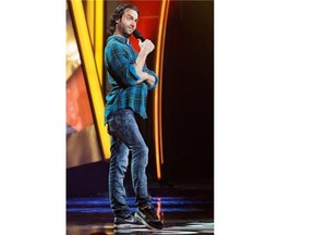 Chris D’Elia performs at a Just for Laughs gala at Salle Wilfrid Pelletier in Montreal, Saturday July 26, 2014.