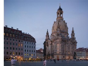 Dresden’s Frauenkirche Cathedral was finally rebuilt in 2005, 60 years after it was destroyed by firebombing in 1945.