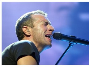 Chris Martin puts down the kale and picks up a steak knife.