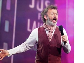 “When you’re standing in a room filled with people, you want something remarkable to happen. Not just funny,” Tommy Tiernan says of his goal in “trying to create something memorable” through his unpredictable performances.