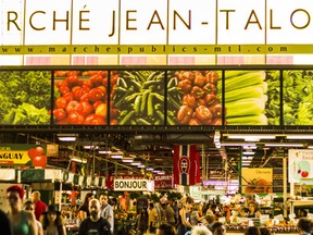 Jean Talon market.