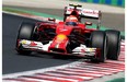 Kimi Raikkonen of Finland and Ferrari drives during final practice ahead of the Hungarian Formula One Grand Prix at Hungaroring on Sunday in Budapest, Hungary.