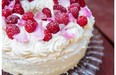 Raspberry rose meringue torte: The base of this cake is called a forgotten torte, named for the fact that it is left in the oven overnight to bake.