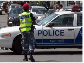 Laval police are joining the SPVM for the first time in a protest of new pension legislation.