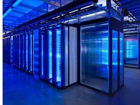 The server room in Facebook Inc.'s data centre in Prineville, Ore. Big Data is changing how we see the world, writes Brian Lee Crowley.