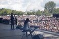 Raine Maida at Osheaga 2013 (Photo courtesy of Osheaga)