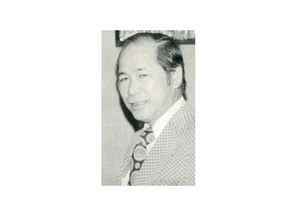 A photo with a date stamp of March 24, 1975, of Bill Wong. Wong, the former owner of Bill Wong restaurant on Décarie Blvd., Montreal’s first Chinese restaurant outside Chinatown, died in June.