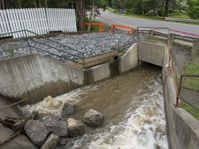 The town of Hudson will seek an extension to the state of emergency declared last week on Cameron St. (Peter McCabe / THE GAZETTE)