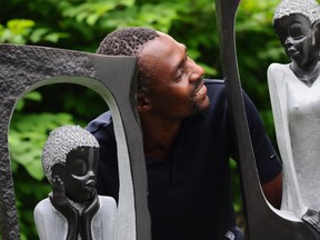 Vengai Chiwawa is artist-in-residence for the 10th Shona d'Afrique.