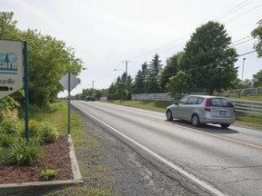 St-Lazare is planning to redesign some of the town's entrances and exits, but a plan to build a roundabout at the intersection of St-Louis Rd. and Bédard Ave. has been put on hold.