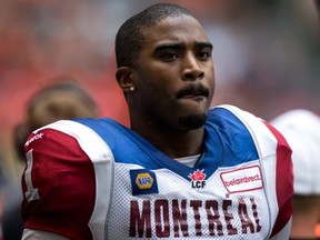 The look on Troy Smith's face says it all after he was pulled against B.C. in Als' last game.
Darryl Dyck/Canadian Press