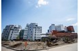 The MUHC superhospital construction site.