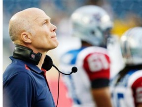 Alouettes head coach Tom Higgins looks bewildered and beleaguered, at times, when television cameras catch him on the sideline. He looks so defeated — with reason. The team could easily be 4-4 at this juncture instead of 1-7.