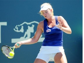 American Coco Vandeweghe, 22, who qualified for the main draw of the Rogers Cup Canadian Open on Sunday, has a Montreal connection — her grandfather, Ernie Vandeweghe, was born here.