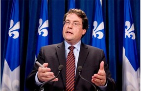 Asked if he will continue to promote the idea of the Charter of Quebec Values actively in a leadership race, Bernard Drainville said: “I continue to believe in secularism. I think it’s a good idea.