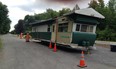 The trailer on Thursday morning was on the side of Ste-Angelique Rd. at Fief.