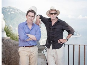 Rob Bryden, left, and Steve Coogan sample the tastes and sights in Trip to Italy.