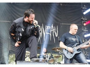 La Corriveau performs at Heavy Montreal at Jean-Drapeau Park on Sunday, Aug. 10, 2014.