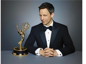 Seth Meyers will host the Emmy Awards on Monday, Aug. 25.