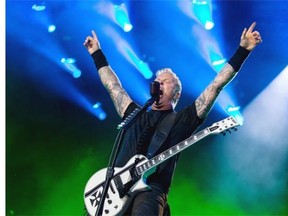 James Hetfield and Metallica anchored Heavy Montréal’s Saturday lineup, in front of an audience that may have been the biggest in Parc Jean-Drapeau’s history.