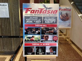 Another day of screenings has been added to the Fantasia International Film Festival. (Liz Ferguson photo)