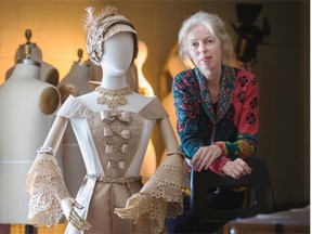 I give a course that I would have liked to have taken, says Véronique Borboën, who has created costumes for some of the biggest theatre productions in the province.