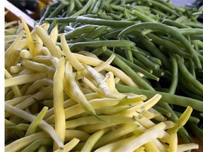 String beans are particularly good this time of year.