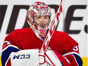 Montreal Canadiens goalie Carey Price