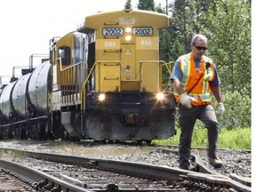 Oil from nine cars that were not damaged gave investigators a more accurate sample of what the train was carrying when it derailed.