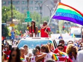 It's Pride week in Montreal, culminating in the parade on Sunday.