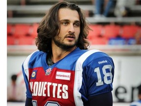 Alouettes quarterback Jonathan Crompton had 80 yards passing in the first half Friday against the Redblacks, but doubled that production over the final 30 minutes. John Mahoney/THE GAZETTE